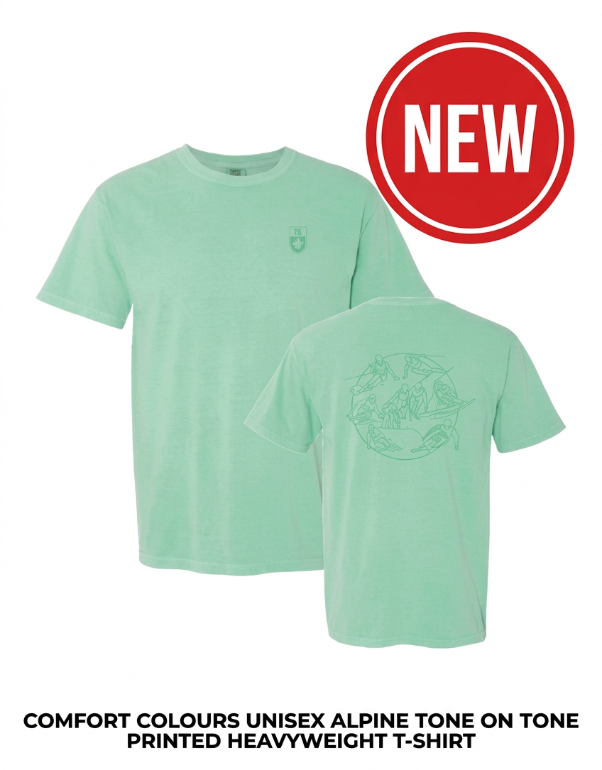 NEW 2026-27 AOA Tone on Tone MultiSki Tshirt - Mint