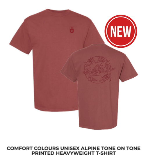 NEW 2026-27 AOA Tone on Tone Tshirt MultiSki