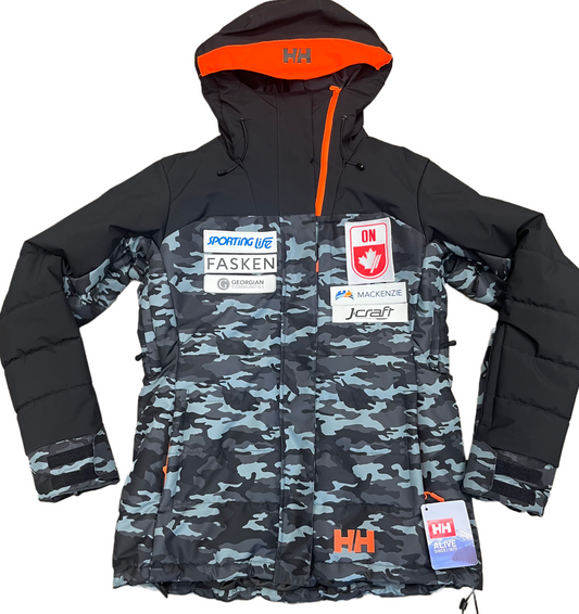 Mens Camouflage Pine Race Puffy