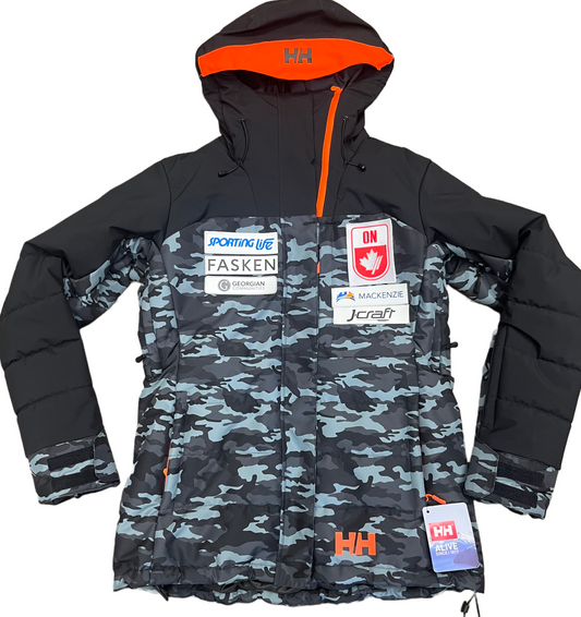 Womens Camouflage Pine Race Puffy