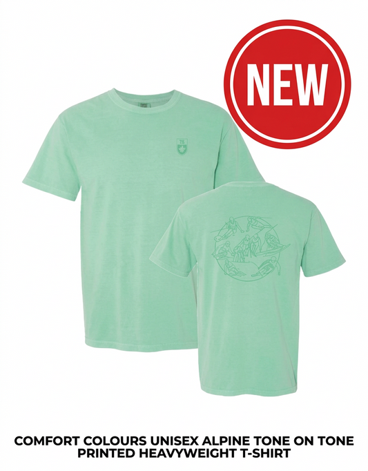 NEW 2026-27 AOA Tone on Tone MultiSki Tshirt - Mint